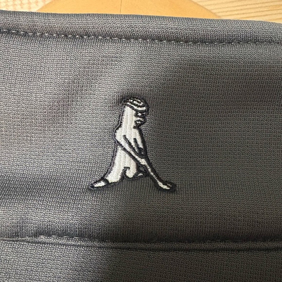 Men’s PING Full Zip Charcoal Fleece Jacket with Double Zipper. Black Embroidery - Picture 3 of 15